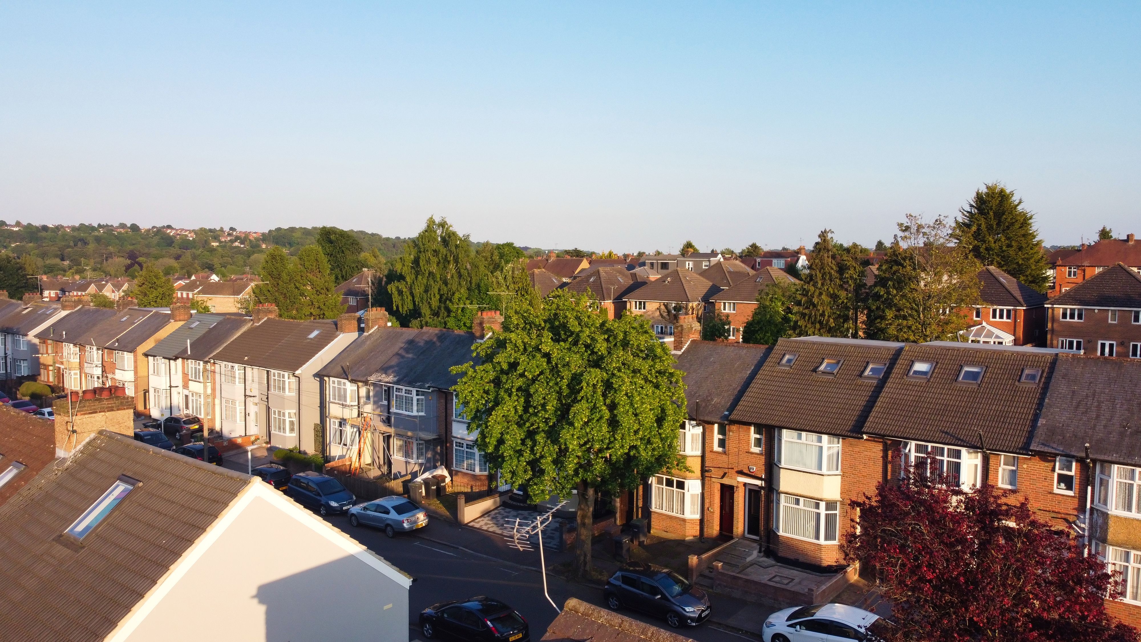 South London residential street with local homes