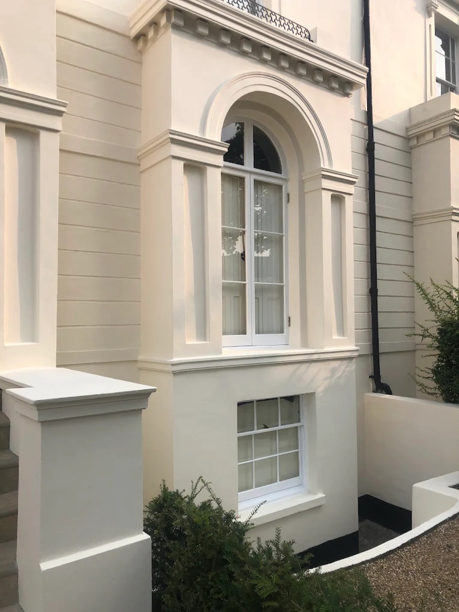 Exterior painting work by ND Decorators