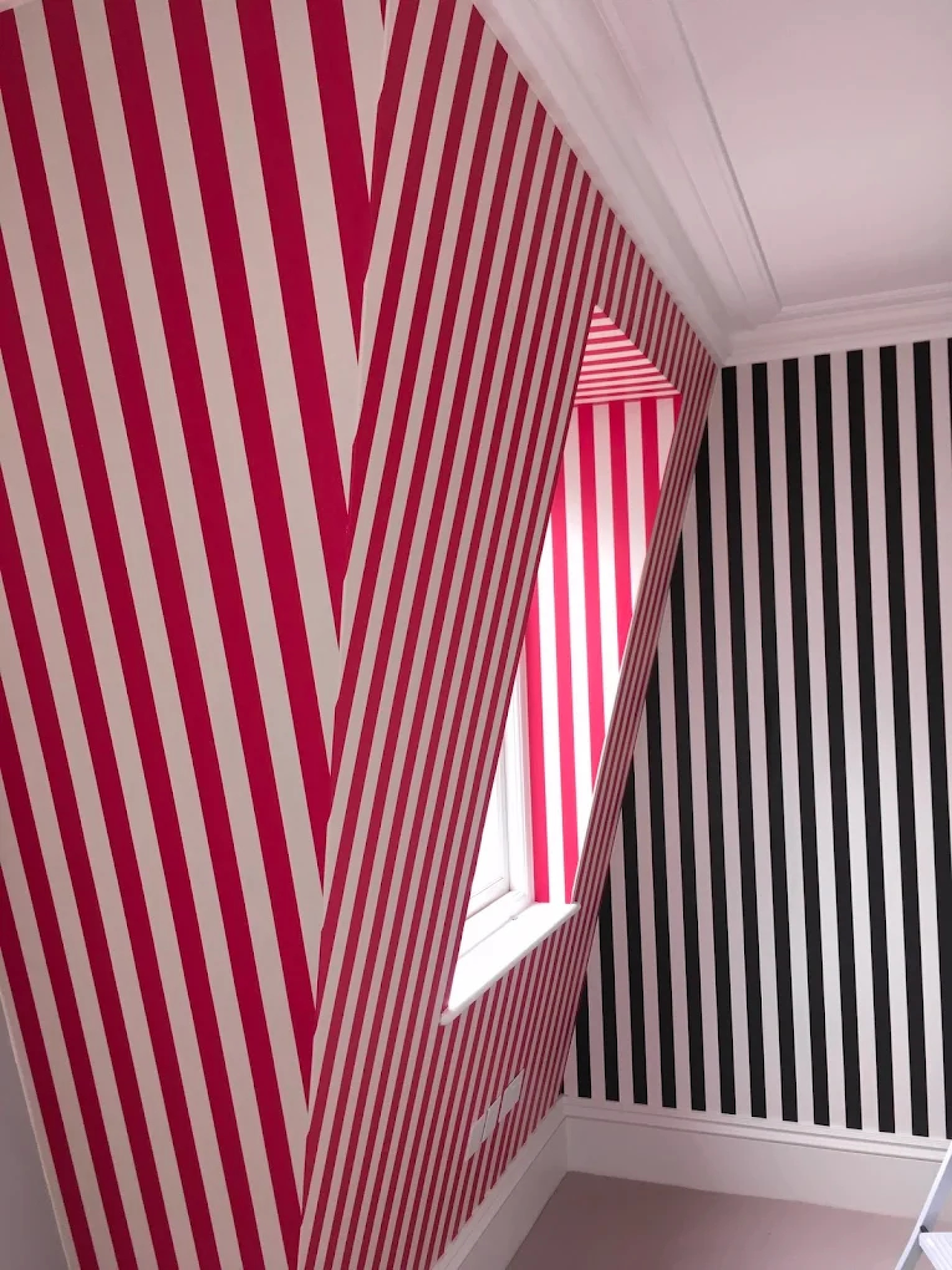 Wallpapering work by ND Decorators